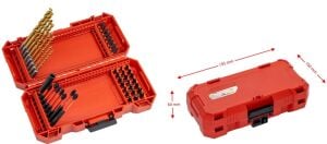 NEXON 6522 Matkap Uçlu Adaptörlü Bits Uç Vidalama Seti 45 Parça