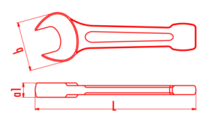 İZELTAŞ Çatal Ağız Çakma Anahtar (Ölçü Seçiniz)