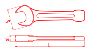 İZELTAŞ Çatal Ağız Çakma Anahtar (Ölçü Seçiniz)