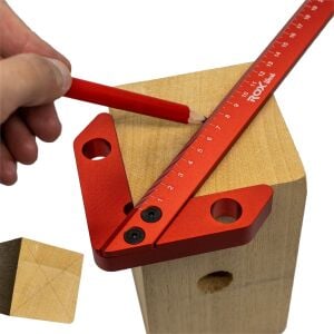 ROX Wood 0128 Alüminyum Merkezleme Aparatı 300 mm