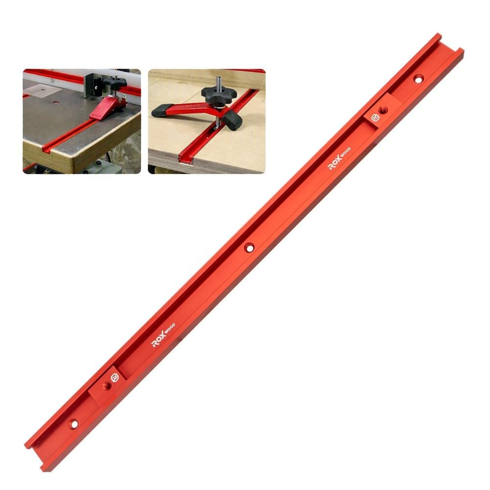 ROX WOOD 0371 Ahşap İşleme T Kanallı Tezgah Kılavuz Rayı 50 cm