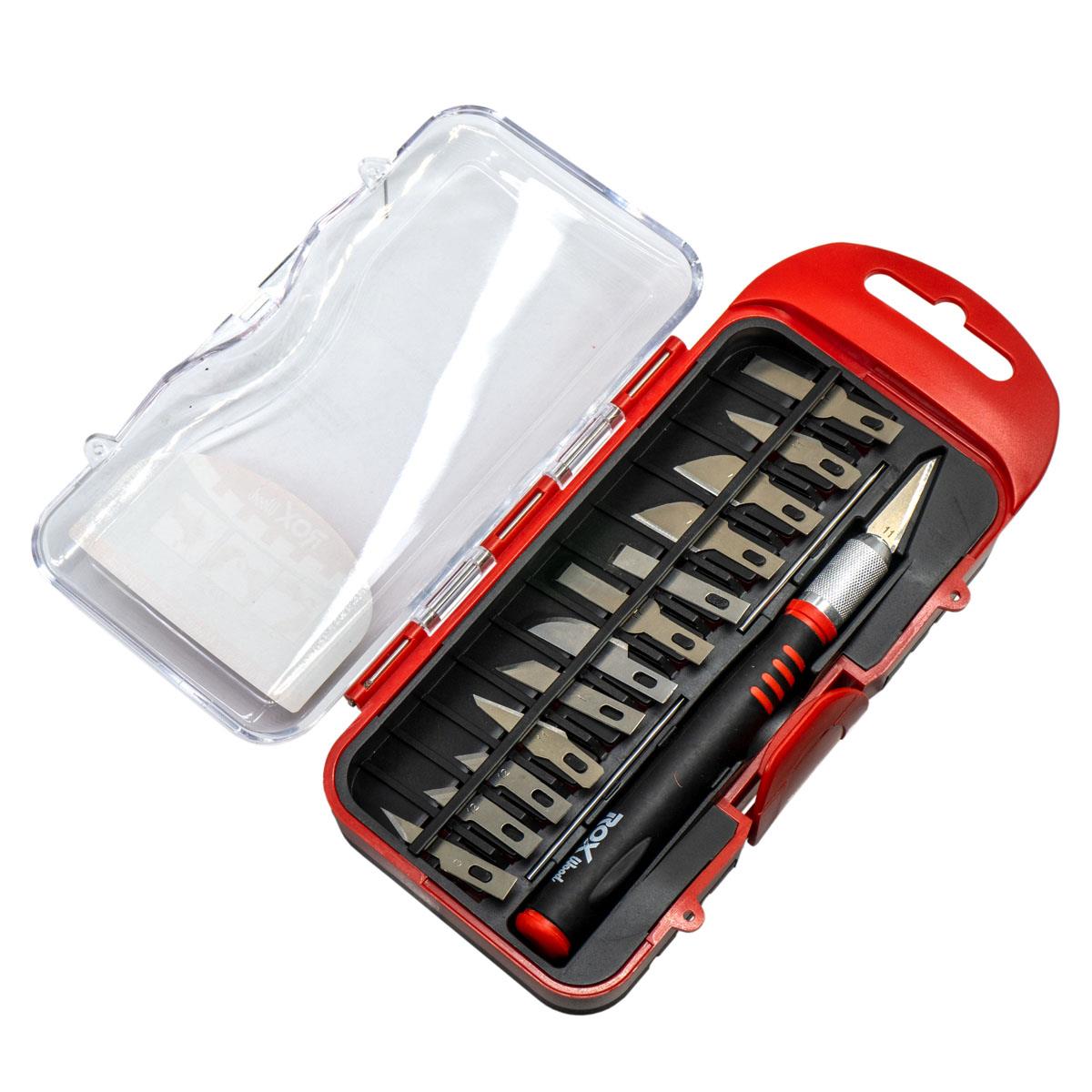 ROX Wood Hobi Kretaur Bıçağı Seti 15 Parça (153ROX0180)