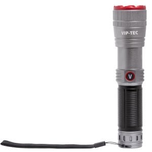 VIPTEC VEGA LT Şarjlı Uzun Menzilli Alüminyum El Feneri 1000 Lümen (VT891207)