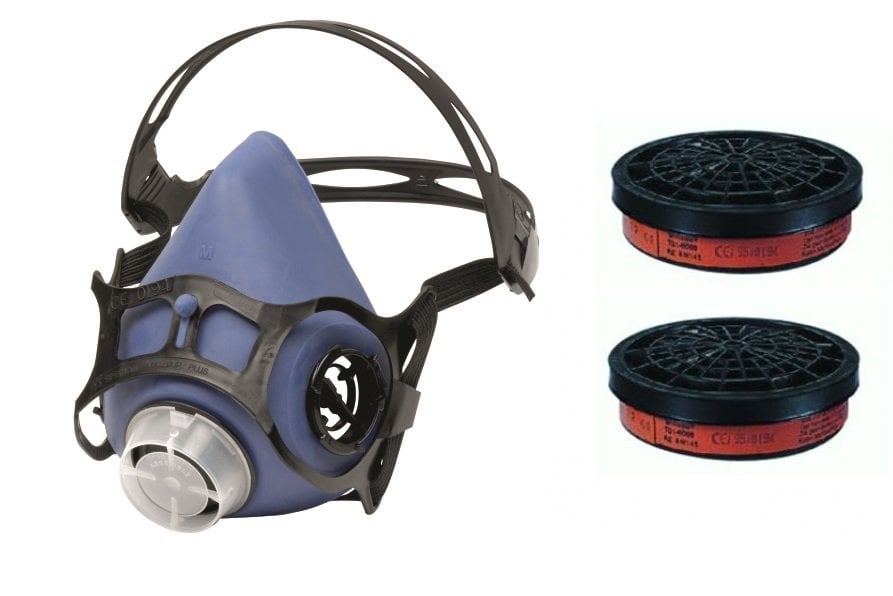 HONEYWELL 1001573 Gaz Maskesi (M) - 1 Takım Filtre Hediyeli