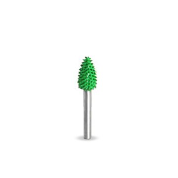 SABURTOOTH 18F14-50 Alev Tipi Törpü 6.35 mm Kalın Diş (Sap:3.2 mm)