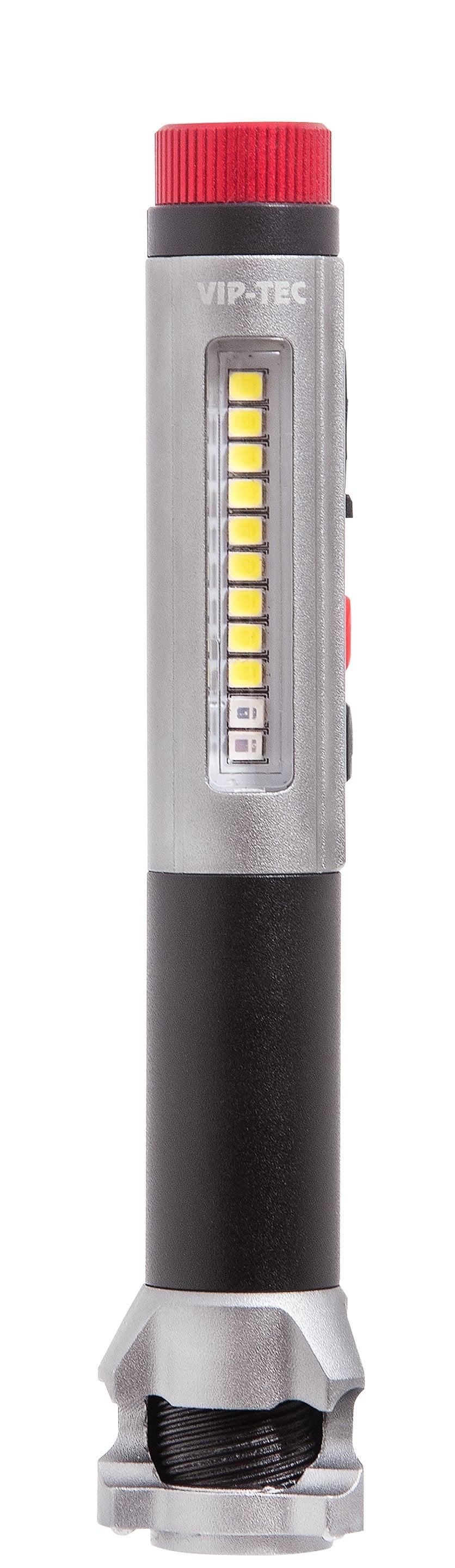 VIPTEC RUNO Şarjlı 6 Fonksiyonlu Kalem Tip Fener 500 Lümen (VT891211)