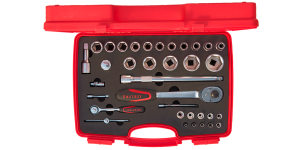 İZELTAŞ 1/4'' - 1/2'' Altı Köşe Lokma Takımı 35 Parça (1113 00 1038)