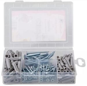 FISCHER SX 6-8 Vidalı Plastik Dübel Seti 160 Parça