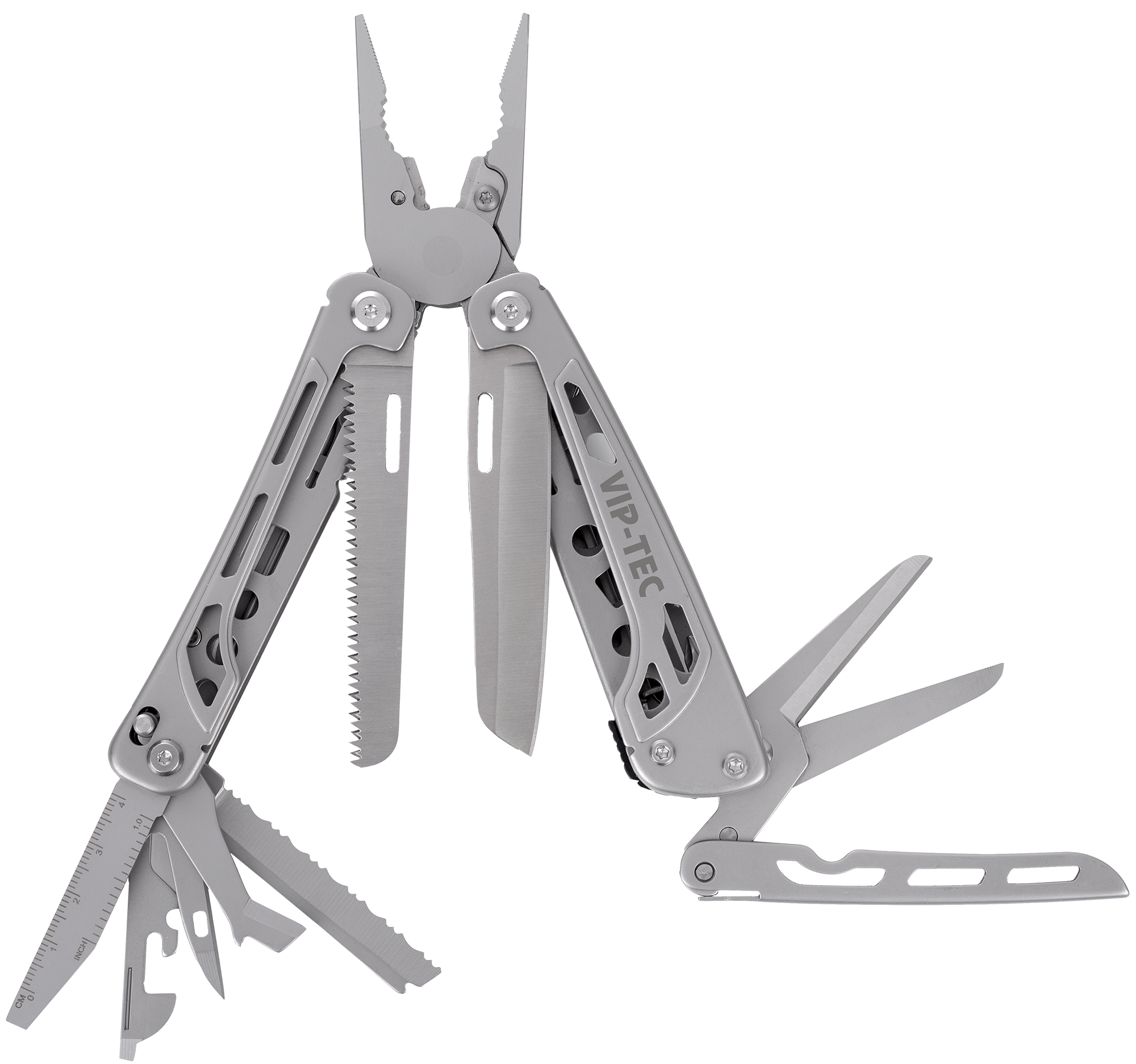 VIPTEC VT875195 20 Fonksiyona Sahip MultiTool Çok Amaçlı Katlanabilir Çakı+Pense