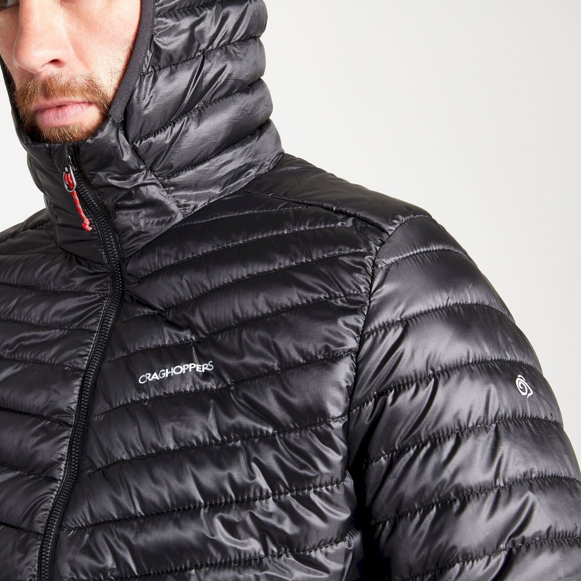 CRAGHOPPERS Expolite Hood Erkek Outdoor Mont Siyah
