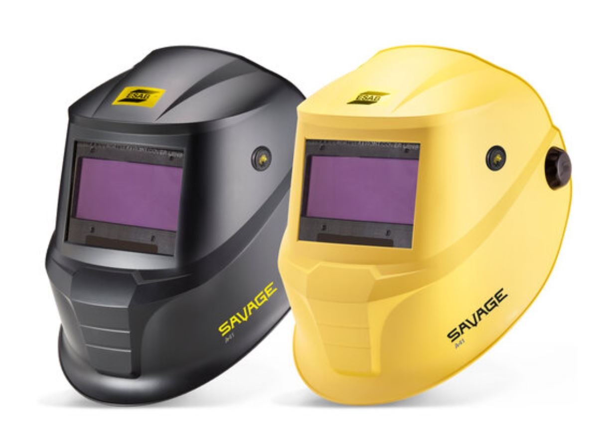 ESAB SAVAGE A41 Colormatik Kaynak Baş Maskesi Sarı