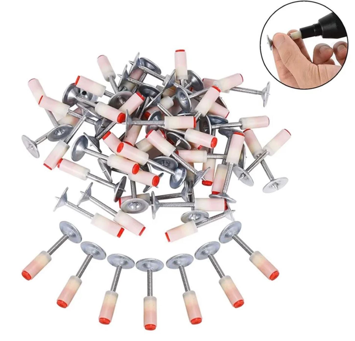 REDHIT Pul Başlı Barutlu Çivi 32 mm (100 lü Paket)