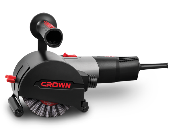 CROWN CT13551-110 RSV Metal Mob Yüzey Zımpara Satina Makinası 1400 Watt