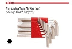 İZELTAŞ Alyan Anahtar Takımı 12 Parça (4900003112)