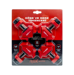 ROX WOOD 0302 Köşe Birleştirme İşkence Seti 2-26 mm 4 Parça