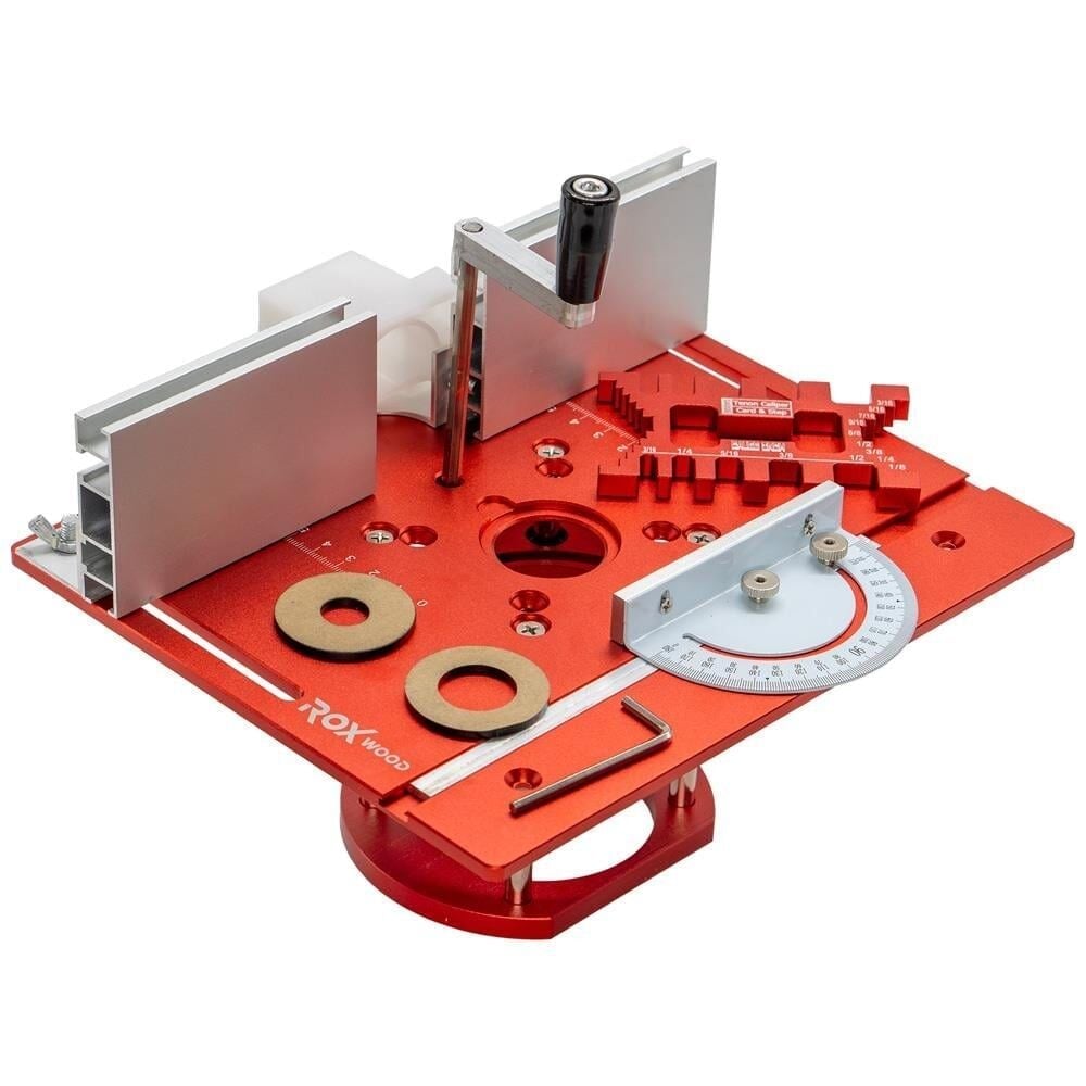 ROX WOOD 0356 Masaüstü Ayarlı Aluminyum Freze Tezgahı (Makine Hariç)