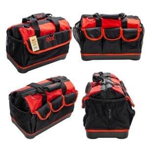 ROX WOOD Easy Carry Plastik Tabanlı Bez Alet Çantası 16'' (153ROX0381)