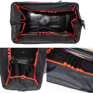 ROX WOOD Easy Carry Plastik Tabanlı Bez Alet Çantası 16'' (153ROX0381)