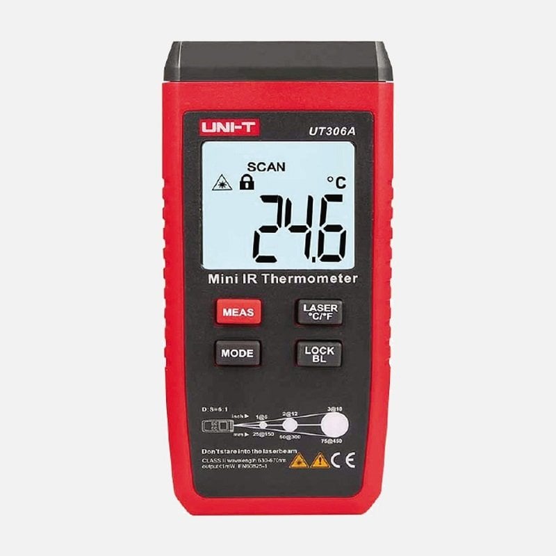 UNIT UT306A Mini Temassız Lazerli Sıcaklık Ölçer