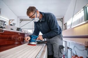 BOSCH GEX 34-150 Eksantrik Zımpara Makinası 340 Watt