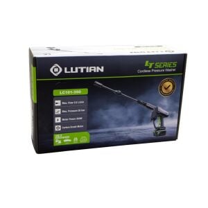 LUTIAN LC101-350 Tek Akülü Basınçlı Yıkama Makinası 40 Volt 2 Amper 55 Bar