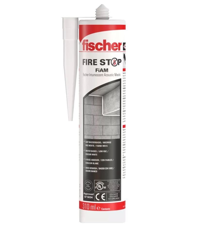 FISCHER FiAM 310 ml Yangına Dayanıklı Akustik Mastik