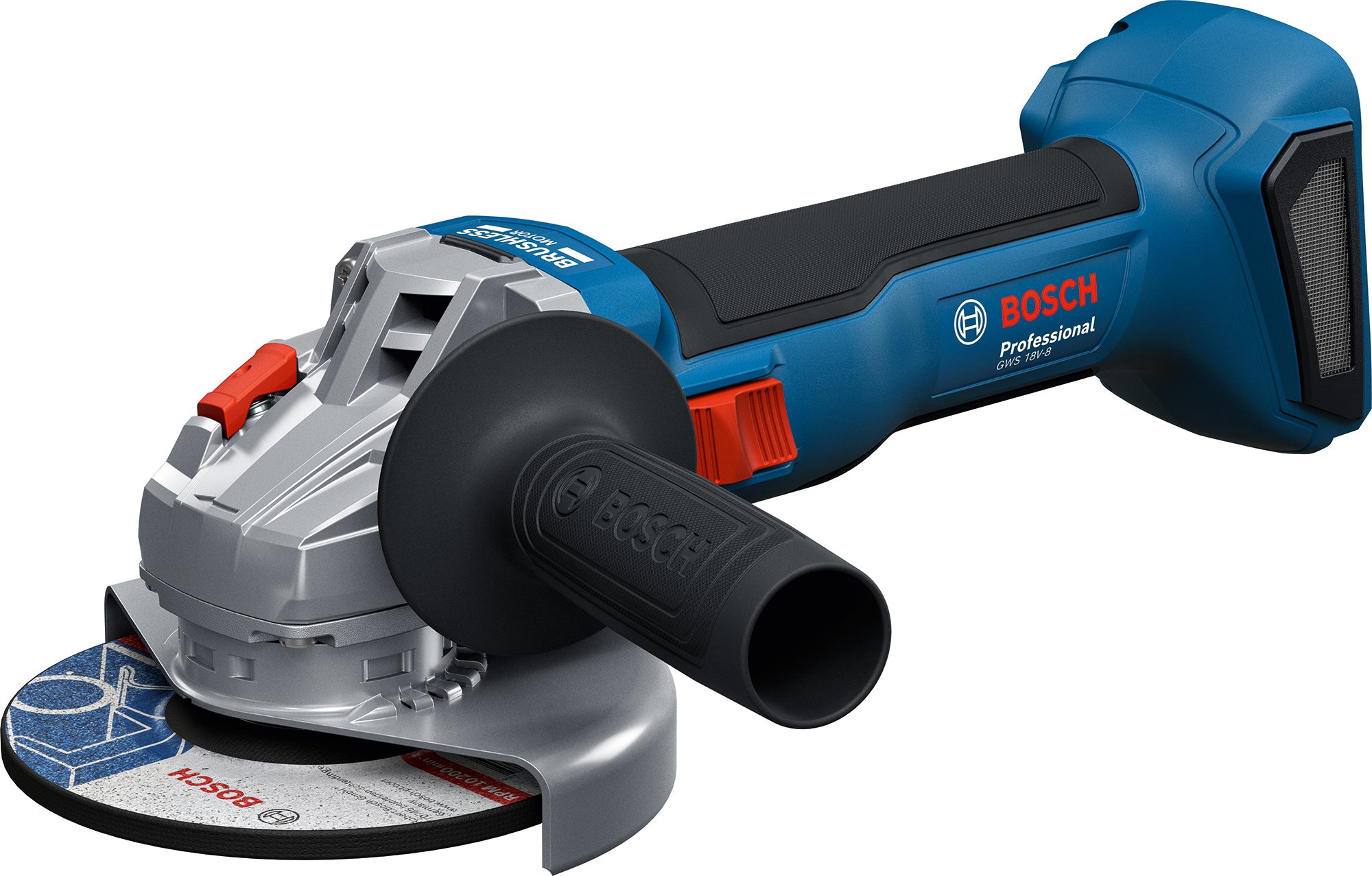 BOSCH GWS 18V-8  Akülü Taşlama 125 mm (Akü-Şarj Aleti Hariç) Thumbnail
