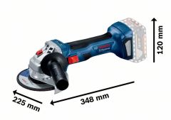 BOSCH GWS 180-LI Akülü Taşlama 115 mm (Akü-Şarj Aleti Hariç)