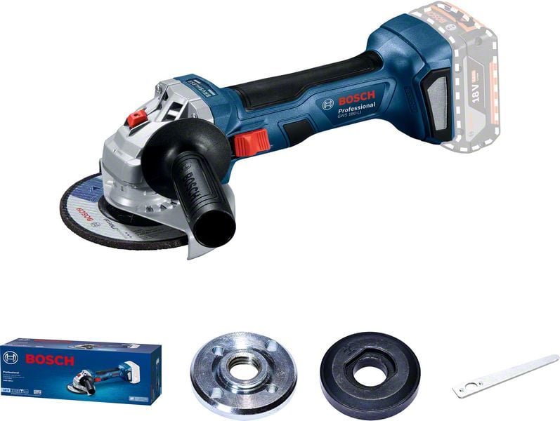 BOSCH GWS 180-LI Akülü Taşlama 115 mm (Akü-Şarj Aleti Hariç)