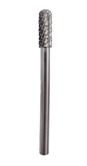 DW C Tipi Yuvarlak Başlı Silindir Elmas - Karbür Kalıpçı Freze Ucu 4.0 mm (Dremel Uyumlu) 