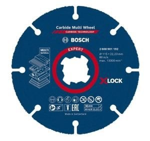 BOSCH Carpide Multi Whell Taşlama İçin Ahşap Kesme Diski 115 mm (Elmas uçlu)