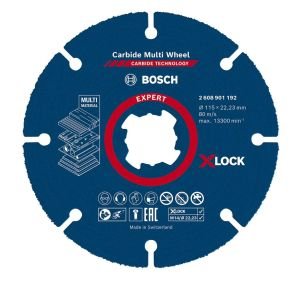BOSCH Carpide Multi Whell Taşlama İçin Ahşap Kesme Diski 115 mm (Elmas uçlu)