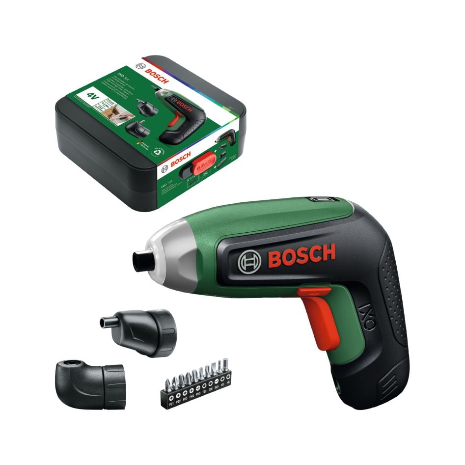 BOSCH IXO 8 Şarjlı Vidalama 4 Volt (Çift Kafa Setli)