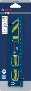 BOSCH Mıknatıslı Su Terazisi 200 mm Aluminyum Gövdeli (1600A03AA9)