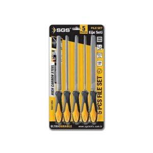 SGS 1359 5 Parça Eğe Seti 8'' -200 mm (SGS1359)