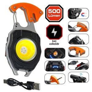 ROX Outdoor Çakmak Fonksiyonlu Kamp Feneri 500 Lümen (153ROX0230)