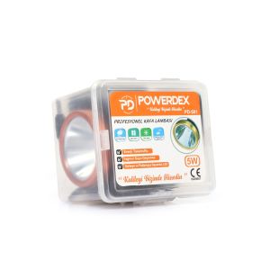 POWERDEX Şarjlı Kafa Feneri 5 Watt (PD-501)