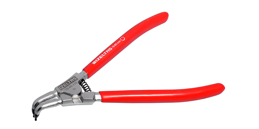 İZELTAŞ Yaylı-Eğri Dış Segman Pensesi 125 mm (3311 12 0125)