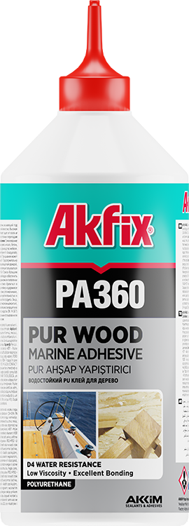 AKFIX PA 360 Ahşap Tutkalı (Deniz Tutkalı) 500 gr