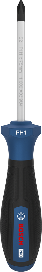 BOSCH Professional Phillips Yıldız Tornavida PH1 x 75 mm