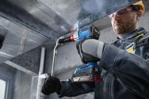 BOSCH GDX 18V-285 Şarjlı Somun Sıkma-Sökme ve Torklu Vidalama Makinası 18 Volt Çift Akü