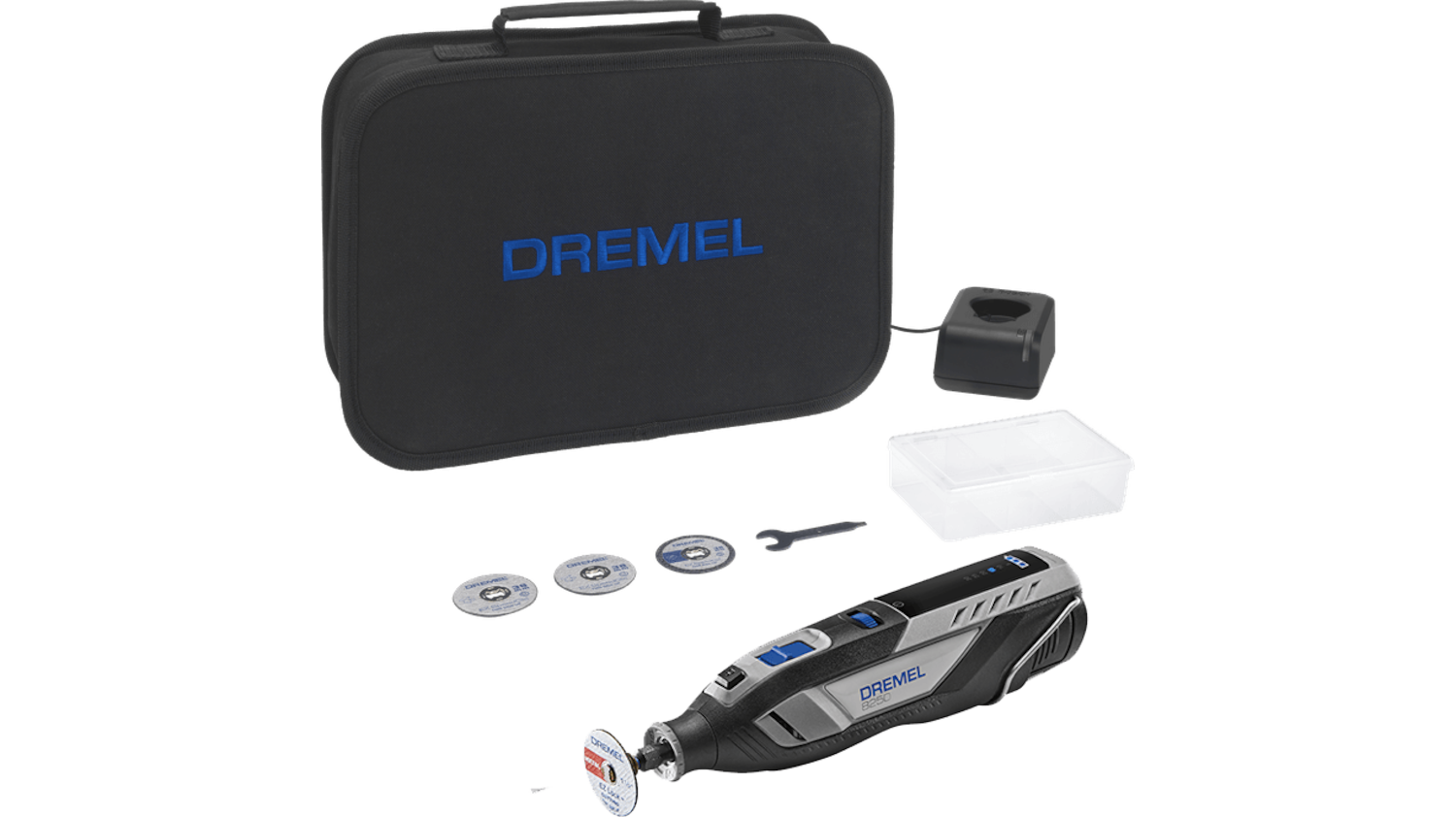 DREMEL 8250 Hobi Akülü Gravür Seti 12 Volt Tek Akü 5 Parça