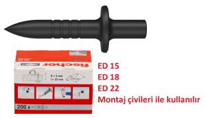 FISCHER LBV 17 mm Delikli Metal Montaj Bantı 10 mt