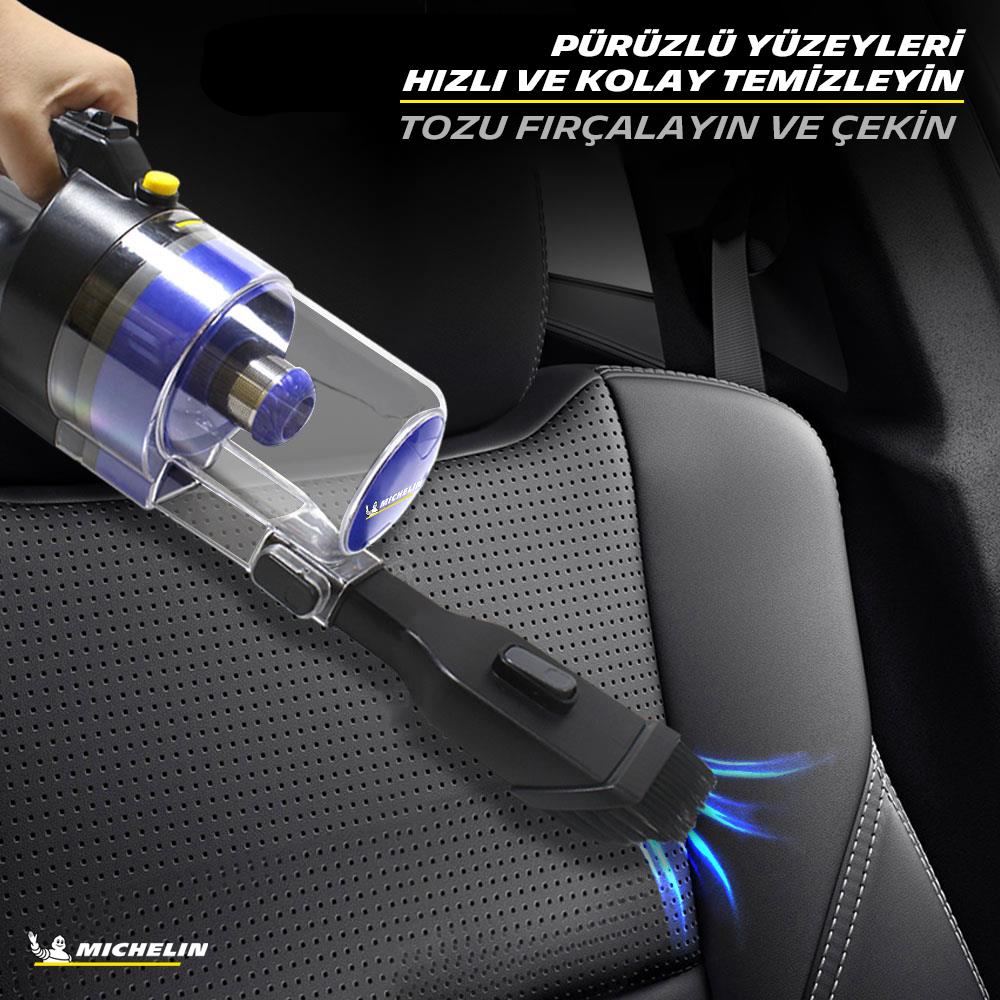 MICHELIN MC33375 Araç Süpürgesi 12 Volt