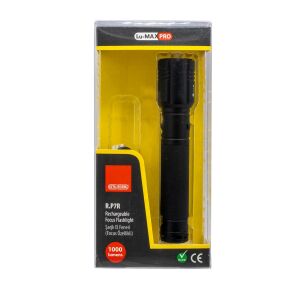 CETA R.P7R Lu-Max Pro Şarjlı El feneri 1000 Lümen