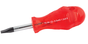 İZELTAŞ 4100 Kraft Düz Uçlu Tornavida (Ölçü Seçiniz) 5,5x40 mm Topaç