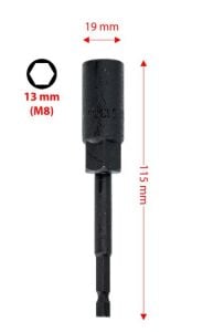 NEXON 6546 Uzun Bits Lokma 13x115 mm