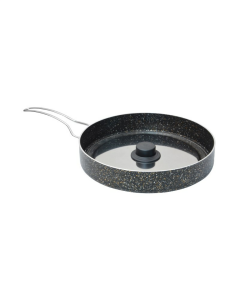 NURGAZ Campout Granit Döküm Balık Tavası 28 cm (NG C065)