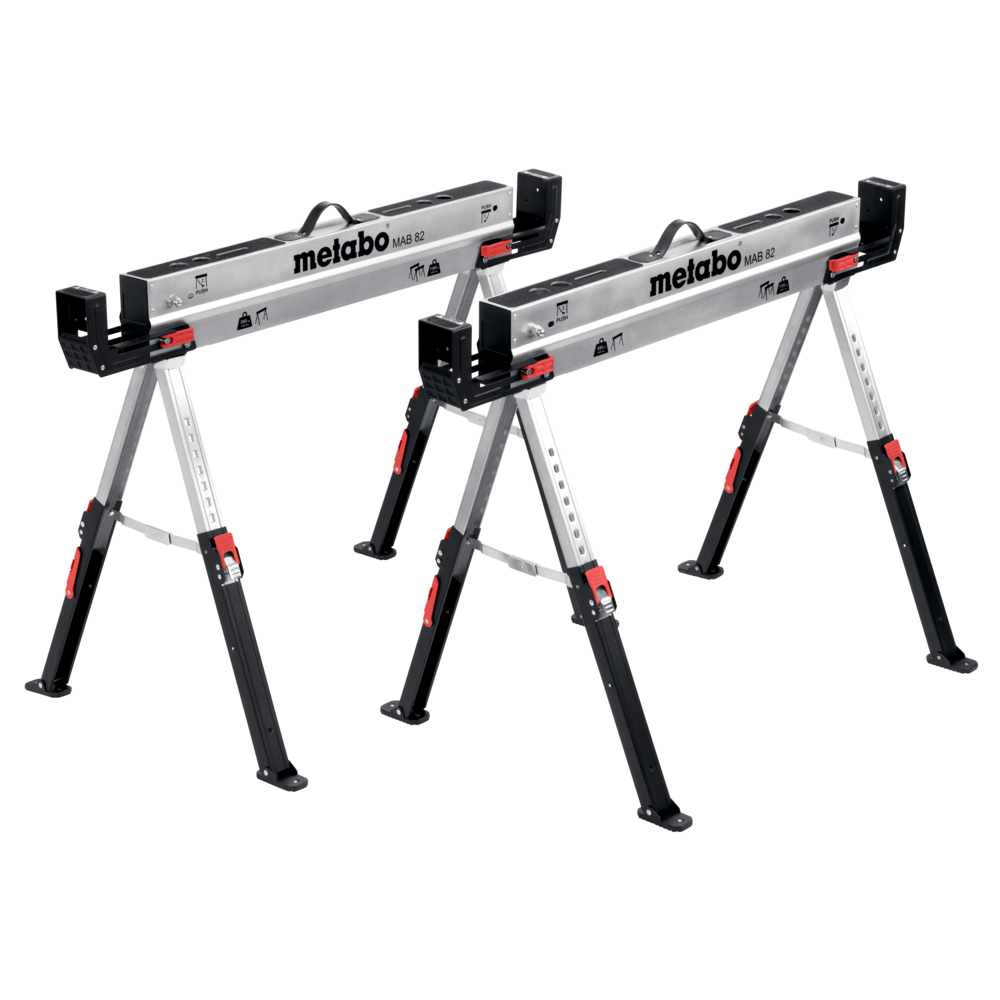 METABO MAB 82  Taşıma Masası - Kesim ve Çalışma Sehpası 2'li Set