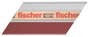 FISCHER 34° D Başlı Ahşap Çivisi Havalı Ve Gazlı Çivi Çakma Tabancalarına Uyumlu (Ölçü Seçiniz)